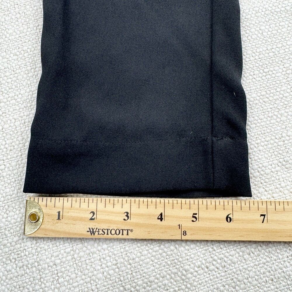 by Anthropologie Allegory Women's Black Short Sleeve Textured Jumpsuit - Picture 15 of 16